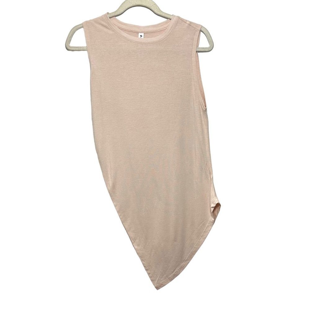 Athleta Womens Sz XS Cloudlight Restore Tank Velvety Pink Yoga Fitness Gym Top